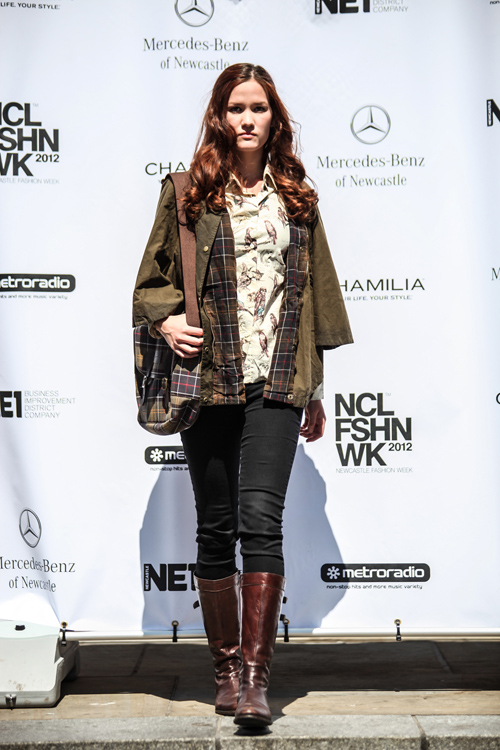 NE1's NFW 2012 - 27th May - Full Barbour Fashion Show-469-1