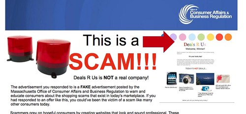 fake site scam