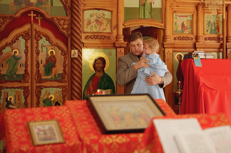 Фотосъемка крещения, Новосибирск