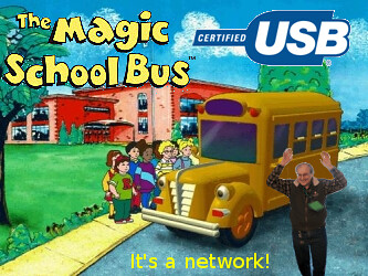 The Magic School Bus is a Network!