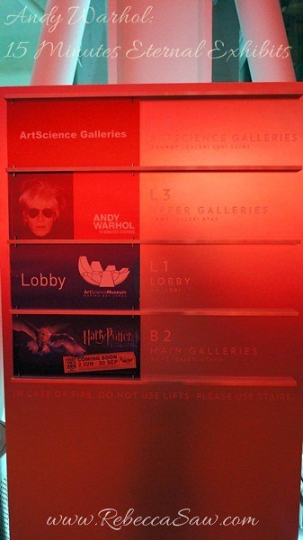 Andy Warhol 15 Minutes Eternal Exhibits - ArtScience Museum, Singapore (35)