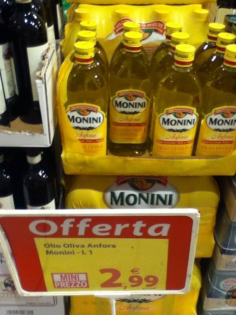 Olive Oil 1L 2.99 Euro
