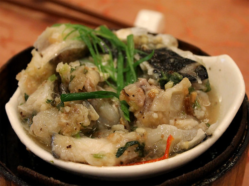 Steamed Fish Head with Chinese Herb