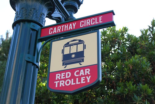 Red Car Trolley at Disney California Adventure