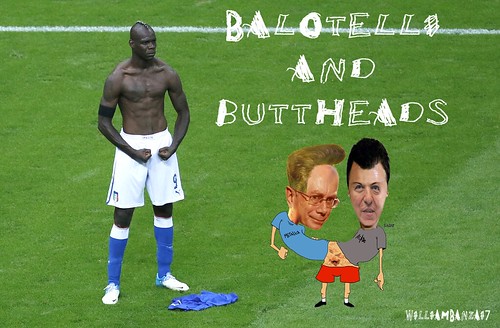 BALOTELLI AND BUTTHEADS by Colonel Flick