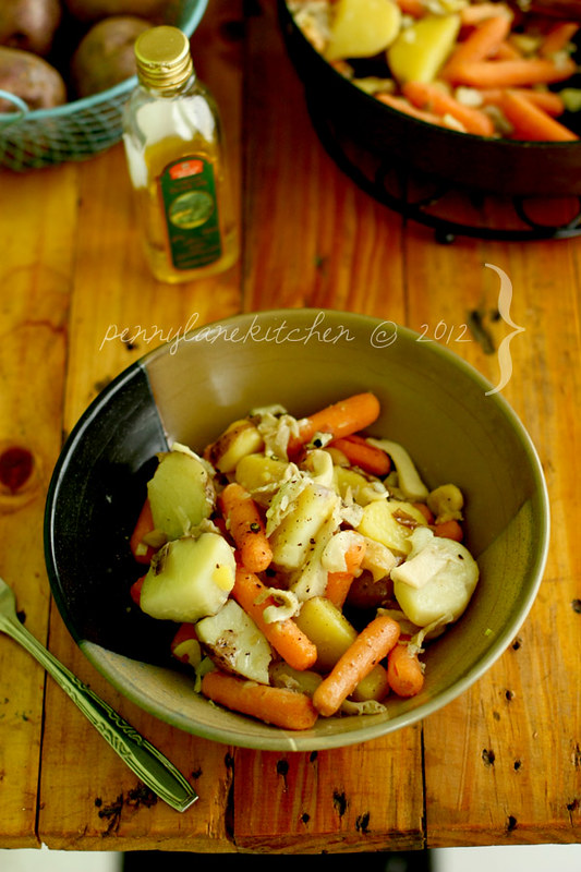 Potatoes and Carrot