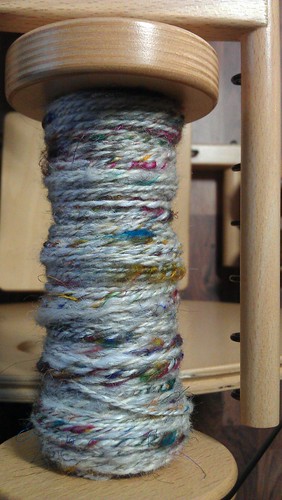 tweed yarn handspun 1 by Charl8