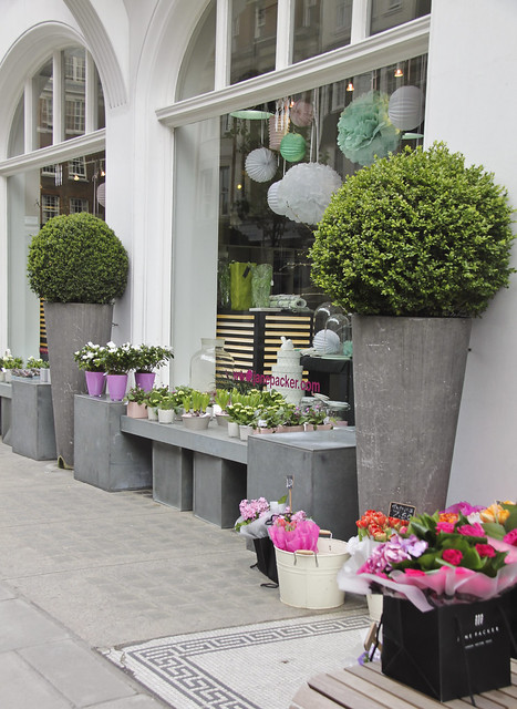 Off Marylebone High Street - flower shop