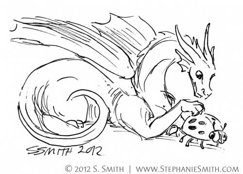 Doodleswap #12 Tiny Dragon #4