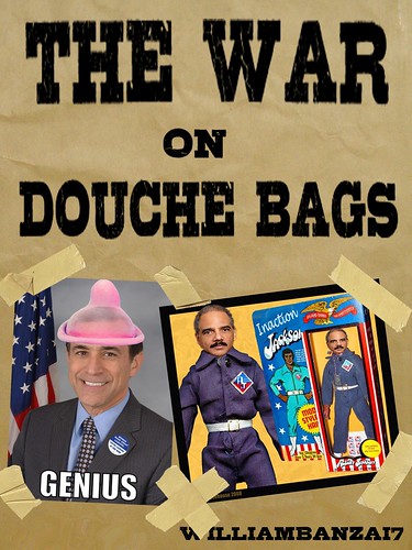 THE WAR ON DOUCHE BAGS by Colonel Flick