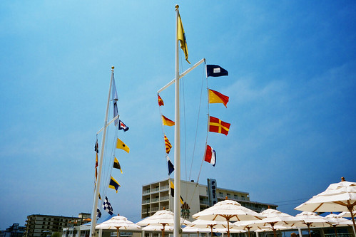 Nautical flags.