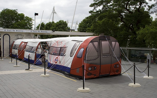 It's a tube train tent