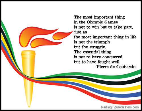 Olympic Creed Word Art Freebie