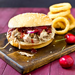 Pulled Pork Sandwiches with Cherry Barbecue Sauce