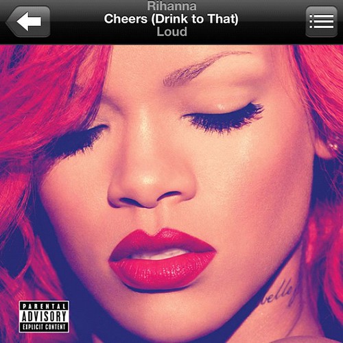 iPod on shuffle and this comes on. Perfect song to get the weekend started!!   #music @badgalriri