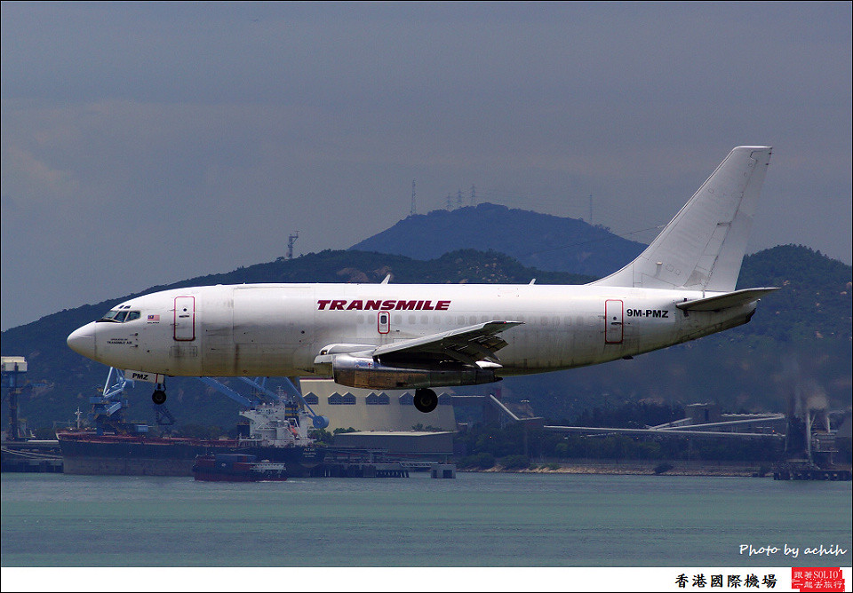 Transmile Air Services / 9M-MPZ / Hong Kong International Airport