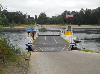 The Wheatland Ferry immediately after I disembarked for the second half of the loop