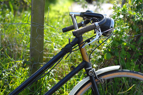SIT UP & RIDE DUTCH NORTH ROAD TRADITIONAL STYLE CHROME BIKE CYCLE HANDLEBARS