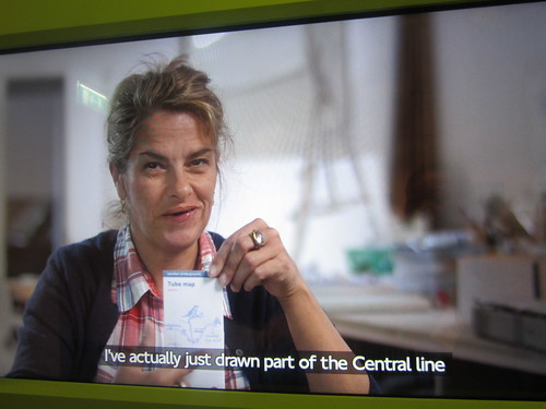 Tracey Emin on Central Line choice