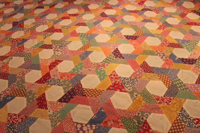Twisted Hexagon quilt