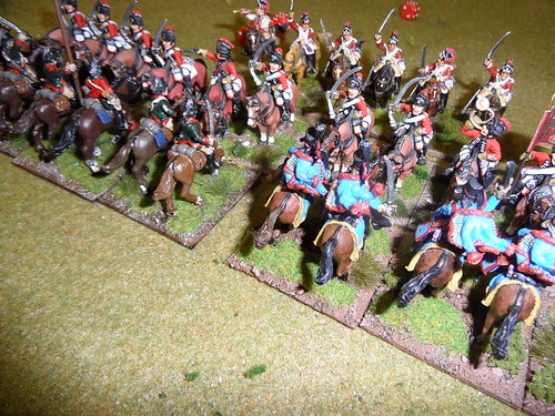 Dragoons see off French