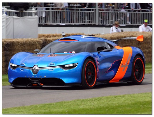 2012 Renault Alpine A110-50 Concept Car. Goodwood Festival of Speed 2012 by Antsphoto