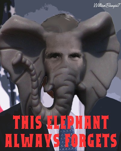 GOP ELEPHANT by Colonel Flick