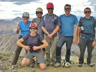 CMC Climbers on La Plata Summit - Ellingwood Ridge Success!