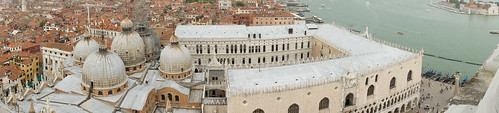 View of Venice from atop Campanile di San Marco