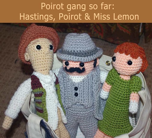 The Poirot Gang thus far (with hats)