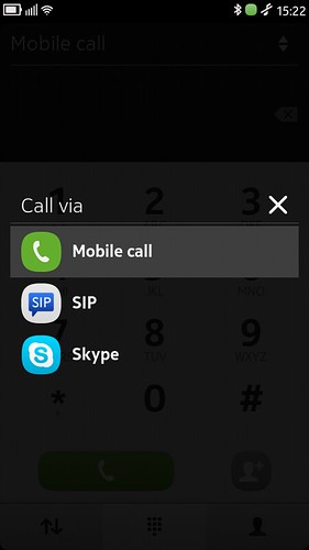 Nokia N9 Call via SIP