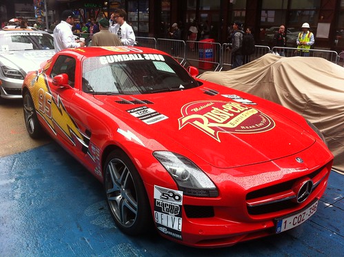 Start of Gumball 3000 in Times Square, NYC (May 25, 2012)