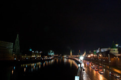 La Moskova depuis le Bolshoy Moskvoretsky Bridge