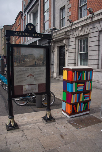 Street Art And Traffic Lights - "Bookcase" By Holly & Cathal by infomatique