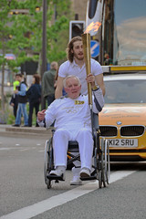 Olympic Torch in Sheffield