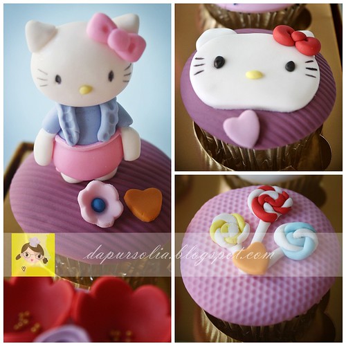 Hello Kitty Cupcake Set-Nanda