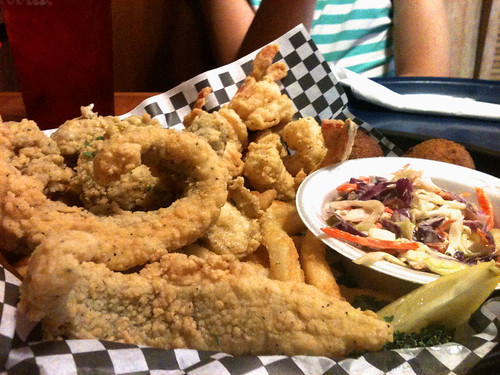 tommy's fish house seafood platter