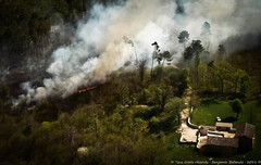 My Pilot job : Flying Fire patrols above Dordogne : France : Spring & Summer 2011
