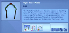 Phyllo Fence Gate