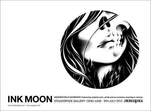 USUGROW "Ink Moon" show at StolenSpace