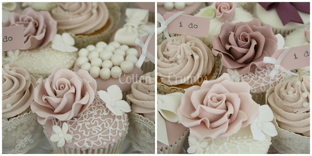 pinterest cupcakes cupcakes pink wedding   Dusky  Sharing! vintage Flickr Photo vintage