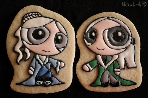 Narcissa & Lucius Malfoy Potterpuff Cookies.