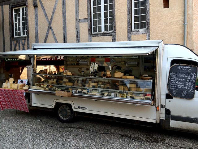 Cheese Truck at the Market in Monflanquin