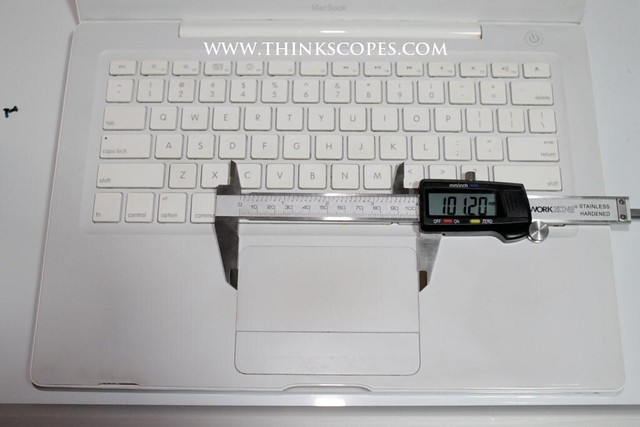 Width of Macbook's TouchPad