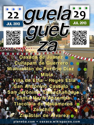 Guelaguetza! Mark your calendars - July 22 and 29, 2013 #oaxacatoday #rtyear2013 @TurismoEconOax @Territorioscore @GobMunOax