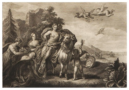 004- Cadmo va en busca de su hermana Europa-Ovid's Metamorphoses In Latin And English V.1- Bernard Picart-© UniversitättBibliotheK Heidelberg