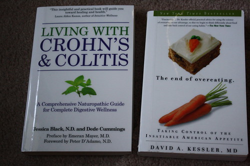Crohns and Colitis book and The End of Overeating