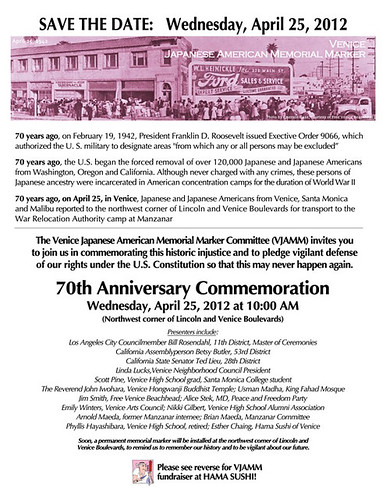 Japanese American Internment Commemoration Ceremony