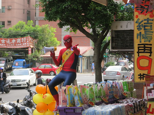 Spiderman in Taipei