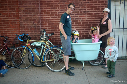 A different Madsen at Cargo Bike Roll Call, June 2012